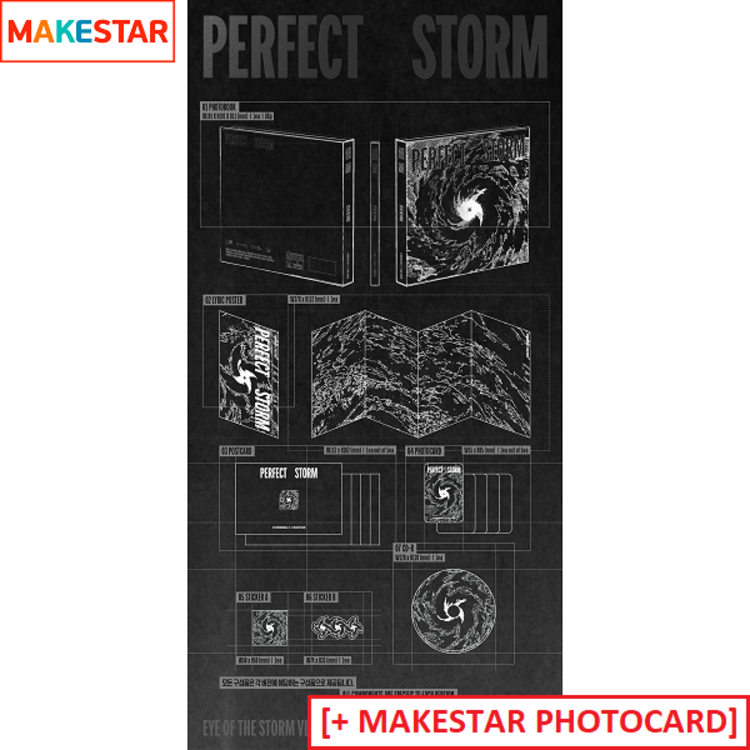 [PREORDER] TXT (투모로우바이투게더) - PERFECT STORM - 9TH MINI ALBUM + [MAKESTAR PC]