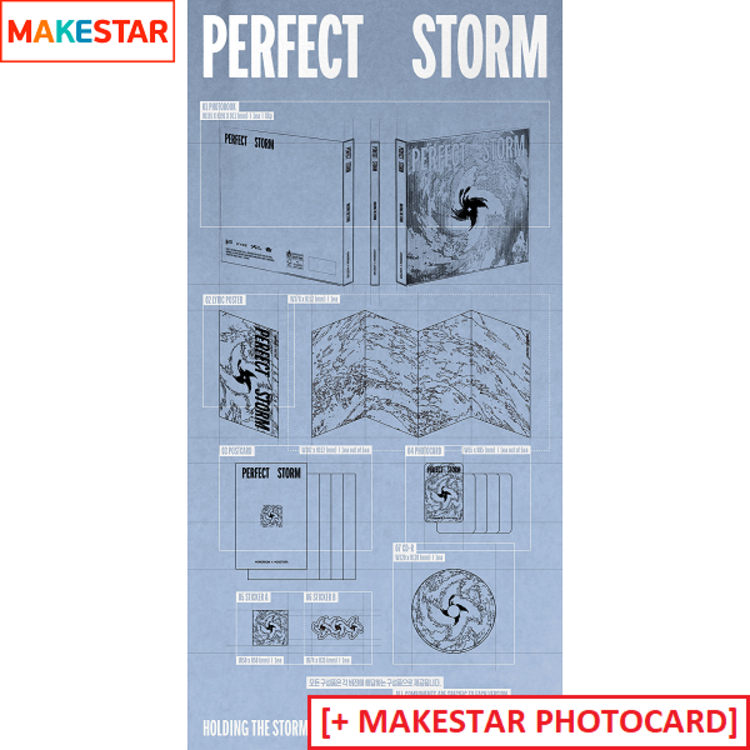 [PREORDER] TXT (투모로우바이투게더) - PERFECT STORM - 9TH MINI ALBUM + [MAKESTAR PC]