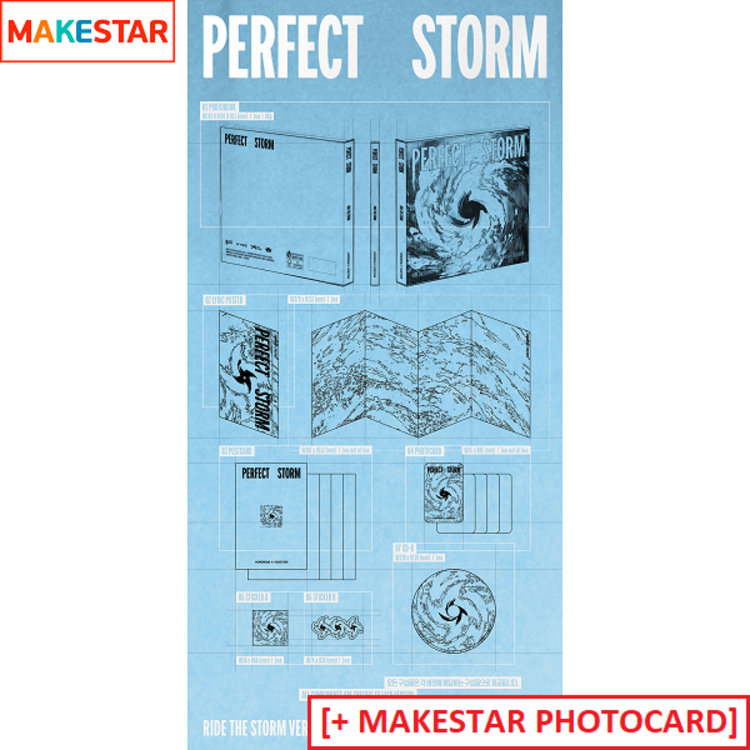 [PREORDER] TXT (투모로우바이투게더) - PERFECT STORM - 9TH MINI ALBUM + [MAKESTAR PC]