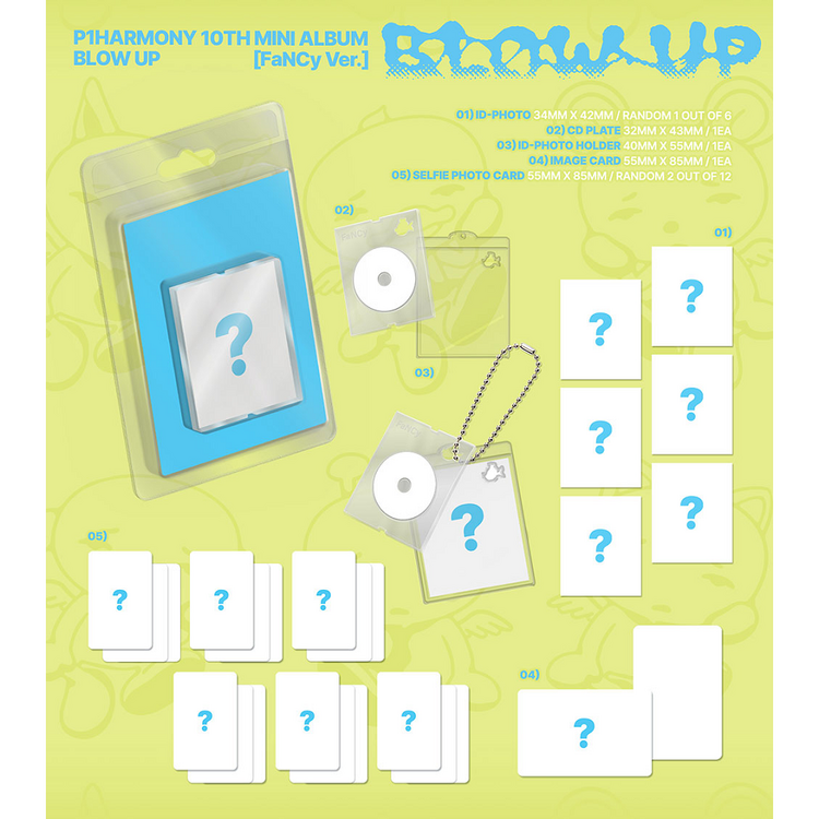 [PREORDER] P1HARMONY (피원하모니) - BLOW UP (FANCY VER.) - 10TH MINI ALBUM