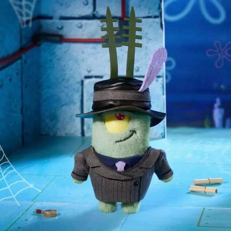 X11 SPACE - SPONGEBOB SQUAREPANTS [PLANKTON'S DAY SERIES] - PLUSH BLINDBOX
