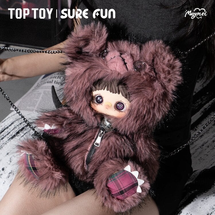 TOP TOY X SURE FUN -  MAYMEI [REBEL  DOLL] - PLUSH BACKPACK BLINDBOX