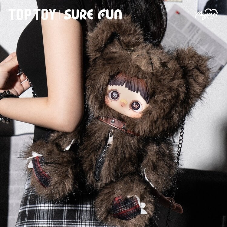 TOP TOY X SURE FUN -  MAYMEI [REBEL  DOLL] - PLUSH BACKPACK BLINDBOX