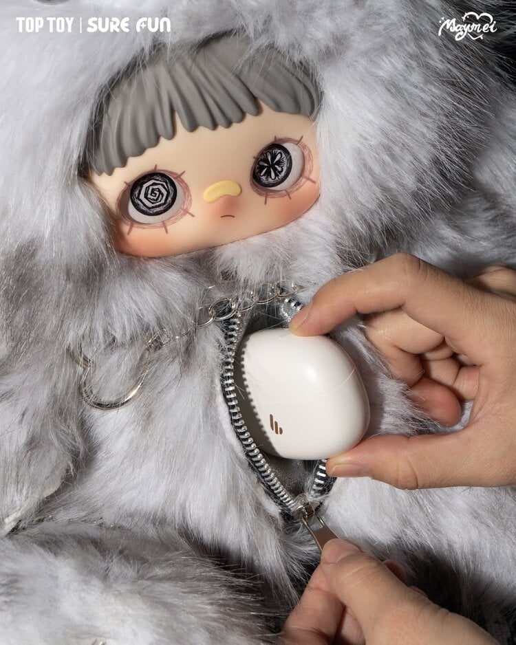 TOP TOY X SURE FUN -  MAYMEI [REBEL  DOLL] - PLUSH BACKPACK BLINDBOX