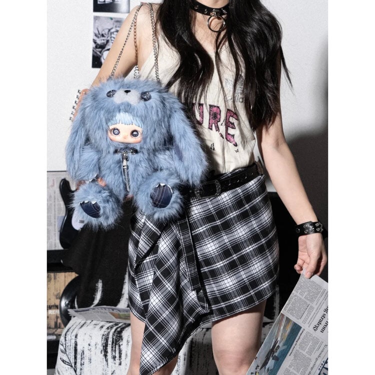 TOP TOY X SURE FUN -  MAYMEI [REBEL  DOLL] - PLUSH BACKPACK BLINDBOX