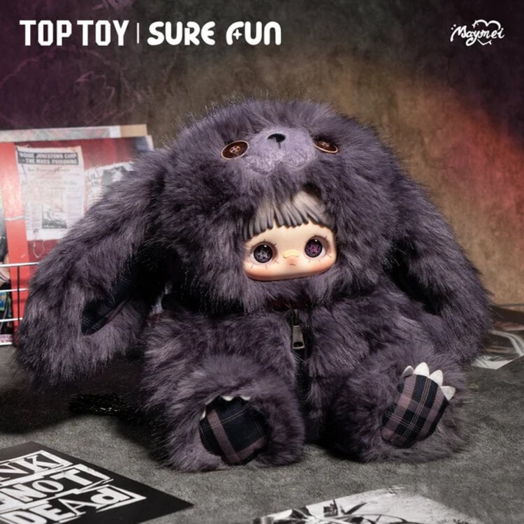 TOP TOY X SURE FUN -  MAYMEI [REBEL  DOLL] - PLUSH BACKPACK BLINDBOX
