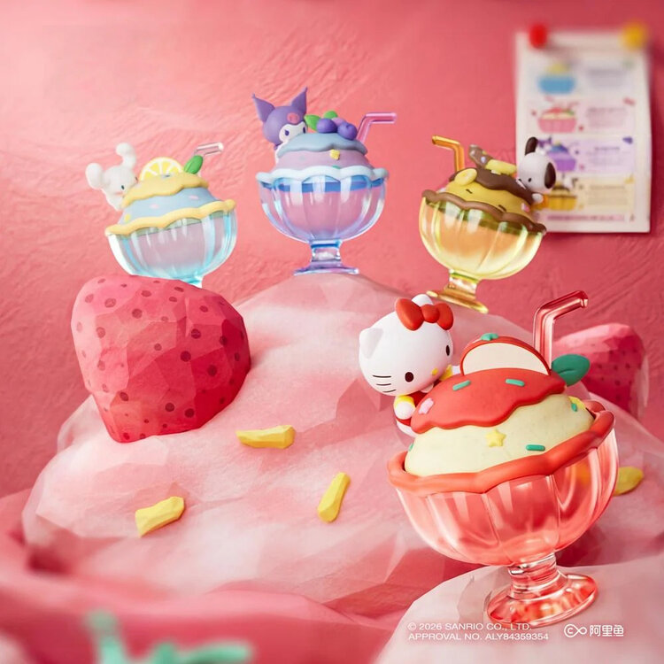 HOLLY BOX - SANRIO CHARACTERS [SHAVED ICE SERIES] - BLINDBOX