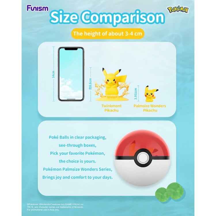 FUNISM - POKEMON [PALMSIZE WONDERS SERIES 1] - BLINDBOX