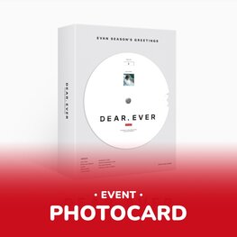 [PREORDER] EVAN - 2027 SEASON'S GREETINGS "DEAR. EVER" - [DESK CALENDAR] PACKAGE + [WITHMUU POB]