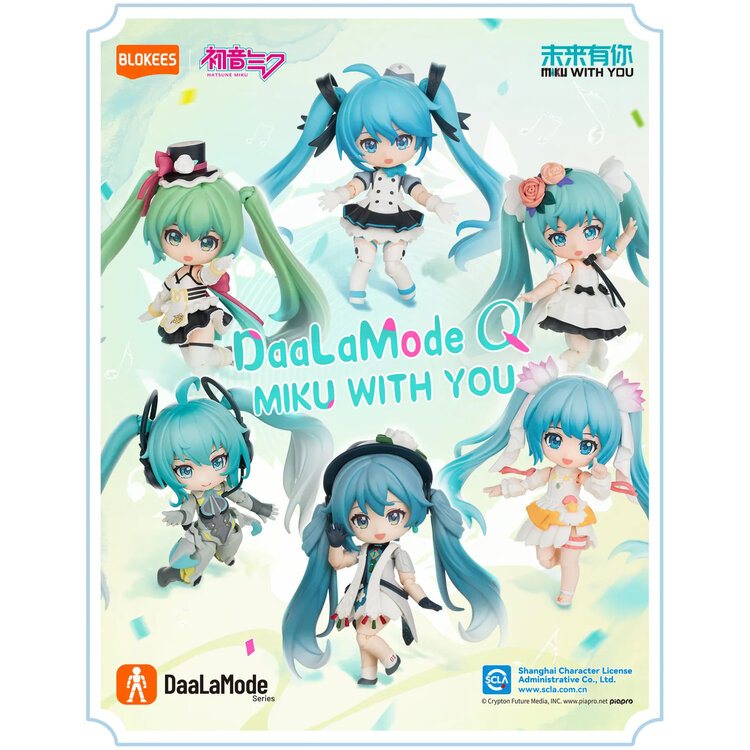 BLOKEES - HATSUNE MIKU [MIKU WITH YOU SERIES] - MINI FIGURE BLINDBOX