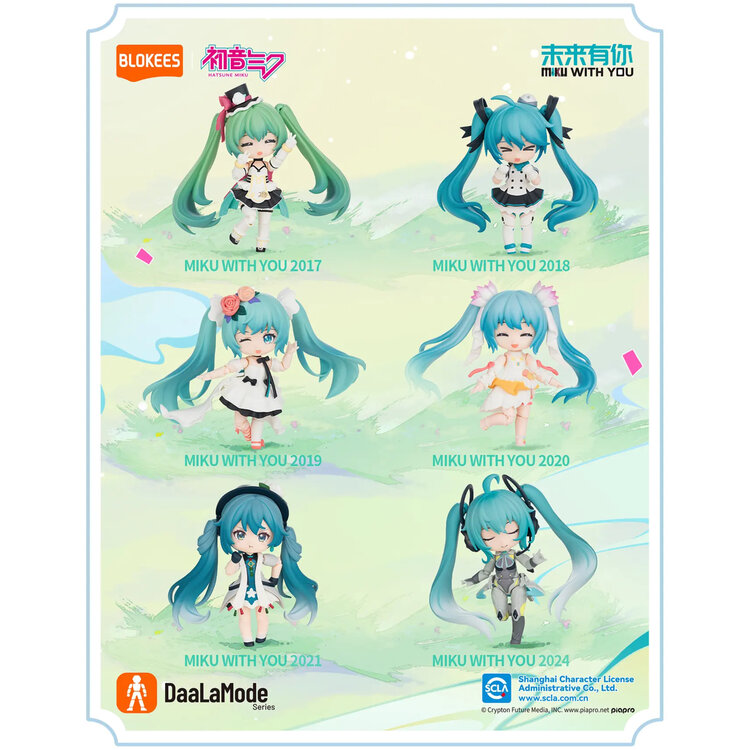 BLOKEES - HATSUNE MIKU [MIKU WITH YOU SERIES] - MINI FIGURE BLINDBOX