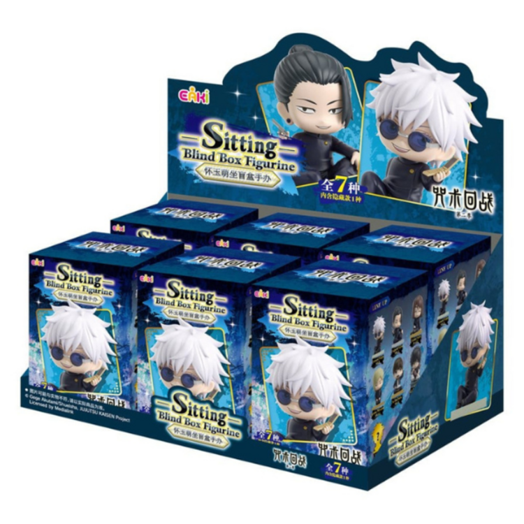 EAKI -  JUJUTSU KAISEN [SITTING SERIES] - MINI FIGURE BLINDBOX