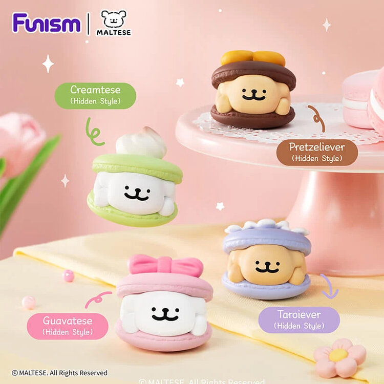FUNISM - MALTESE [SWEET BOX PUPPY FACE SERIES] - BLINDBOX MINI FIGURE