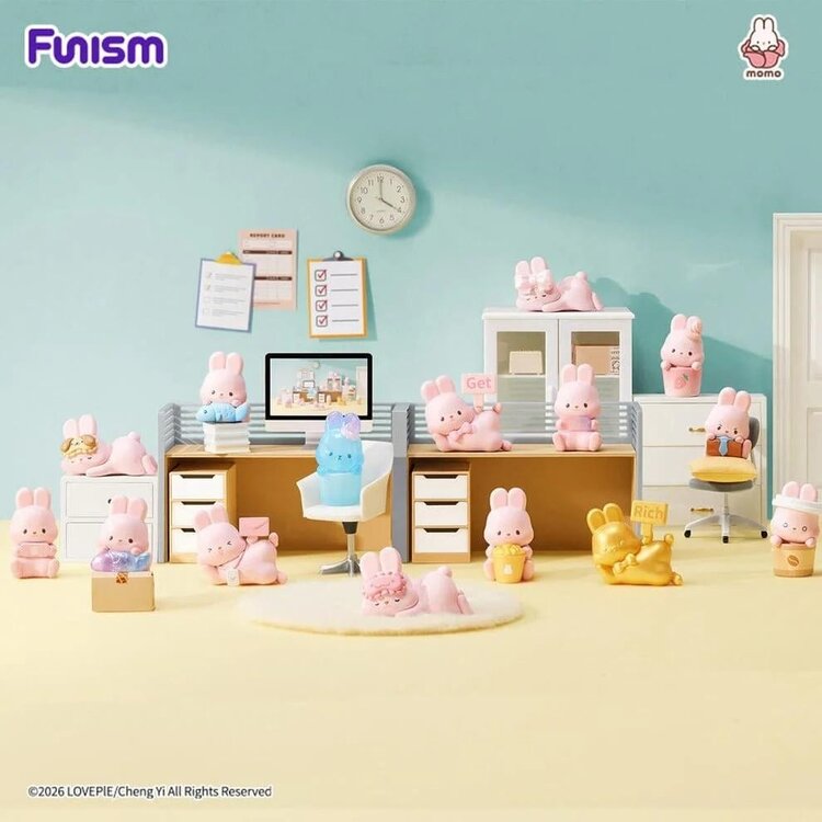 FUNISM - MOMO BUNNY [24H LIFE DIARY SERIES] - BLINDBOX