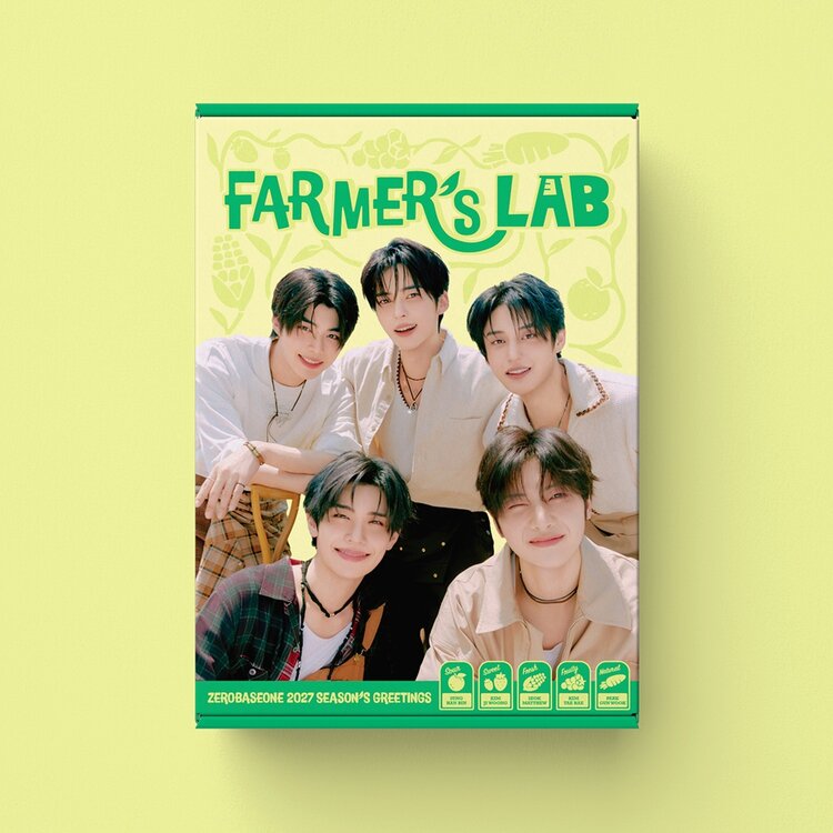 [PREORDER] ZEROBASEONE (제로베이스원) - 2027 SEASON'S GREETINGS "FARMER'S LAB" - [CALENDAR] PACKAGE