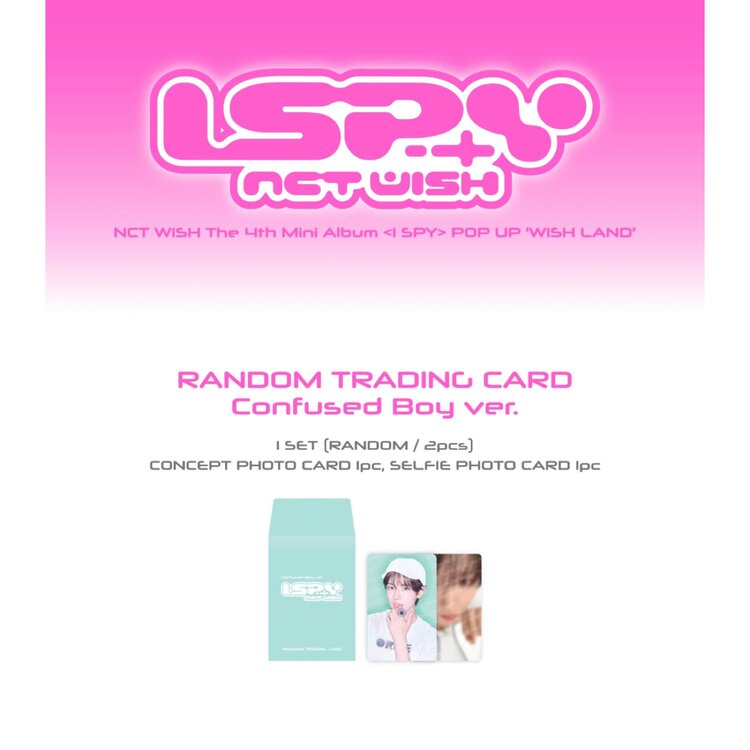 [PREORDER] NCT WISH (엔시티 위시) - [I SPY] POP UP "WISH LAND" - RANDOM TRADING CARD (A VER.)