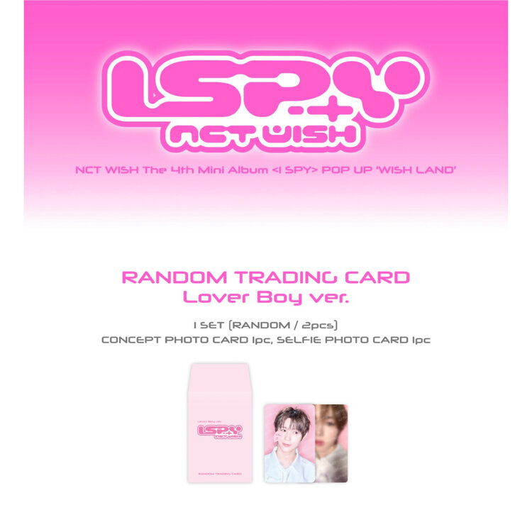 [PREORDER] NCT WISH (엔시티 위시) - [I SPY] POP UP "WISH LAND" - RANDOM TRADING CARD (B VER.)