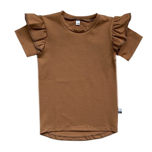 4 baby en kids Ruffled shirt roest 4 baby en kids Ruffled shirt roest