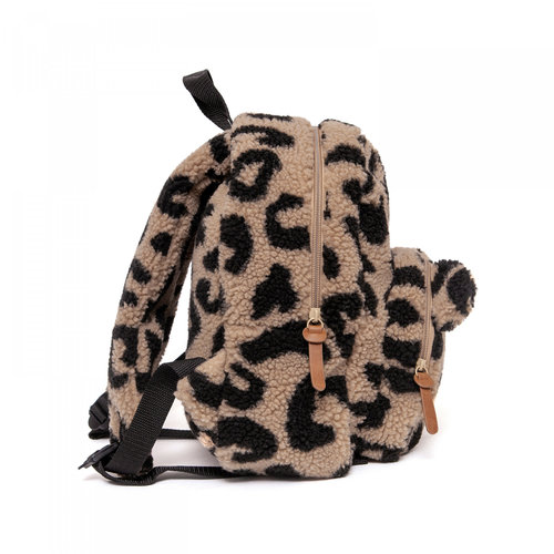 Petit Monkey  Backpack teddy leopard