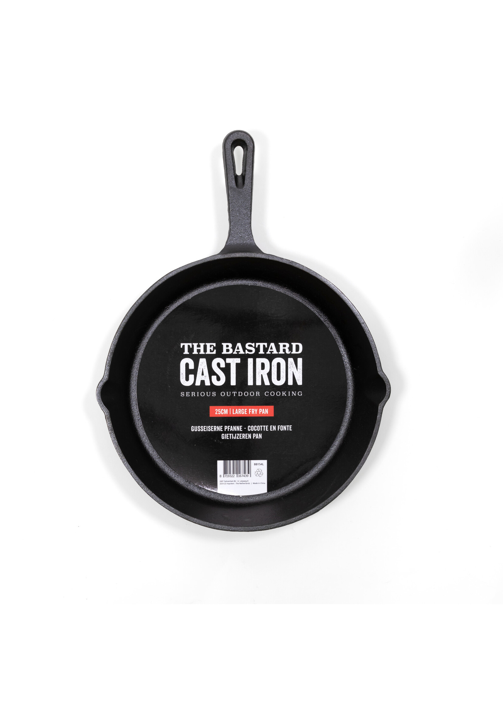 The Bastard The Bastard Frypan Cast Iron _ model 2020