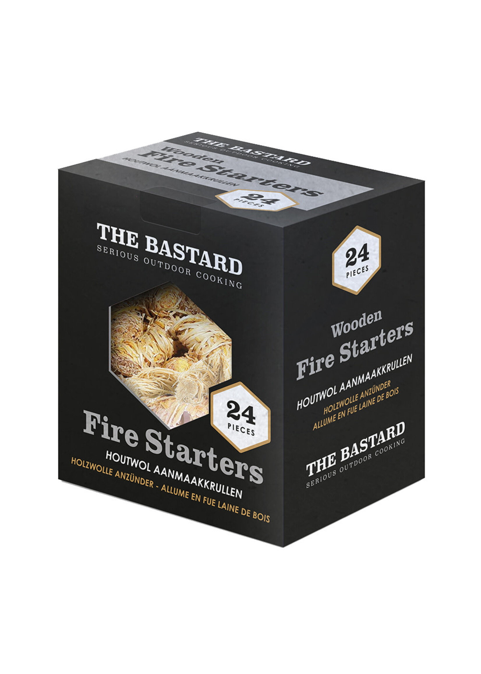 The Bastard The Bastard Wooden Fire Starters 24st 350gr