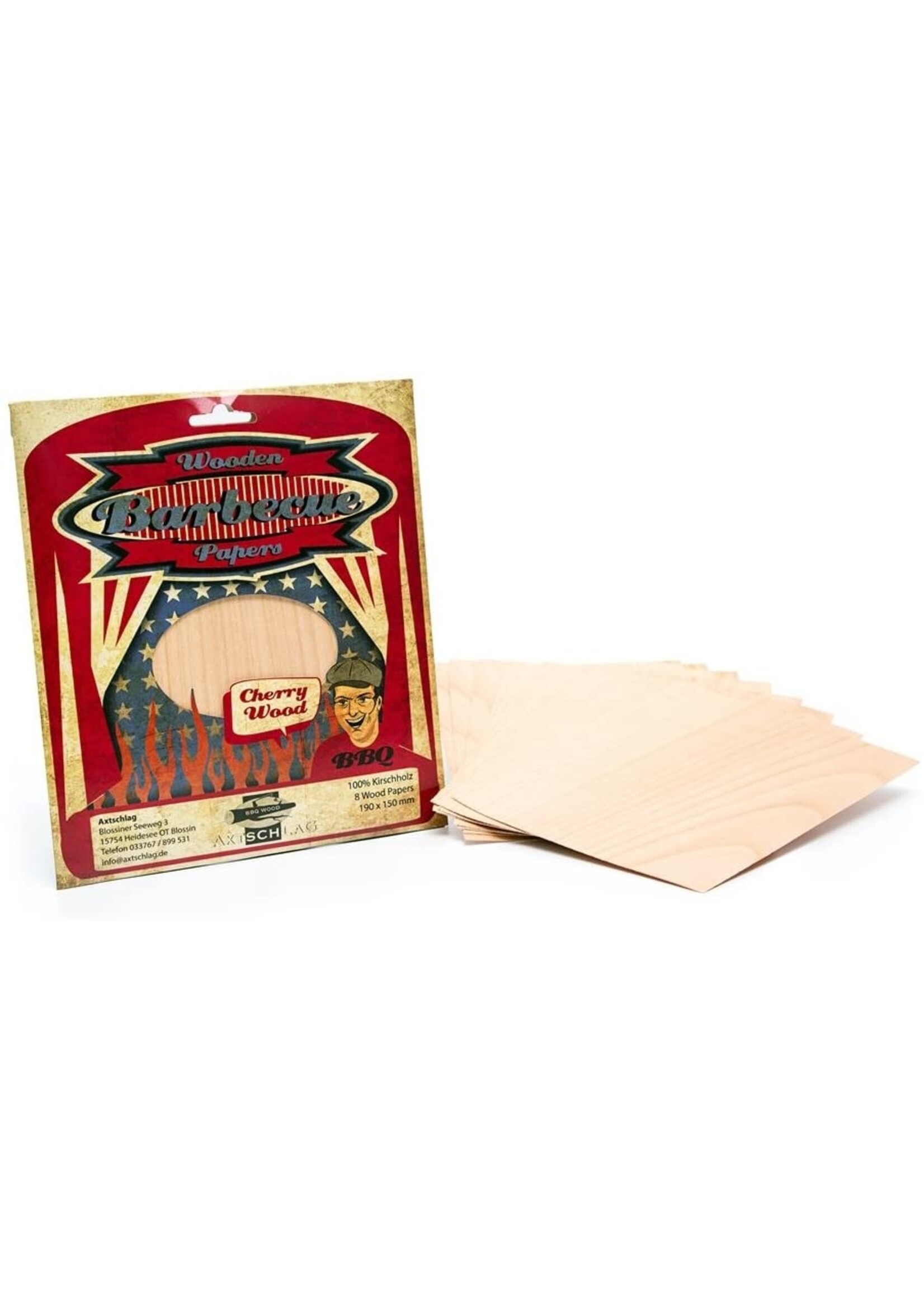 Axtschlag Axtschlag wood bbq papers Cherry Wood