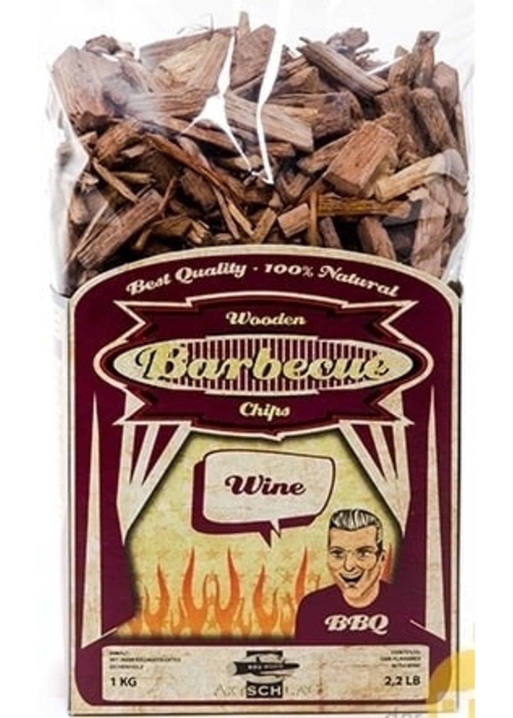 Axtschlag Axtschlag wooden bbq chips Wine/Oak