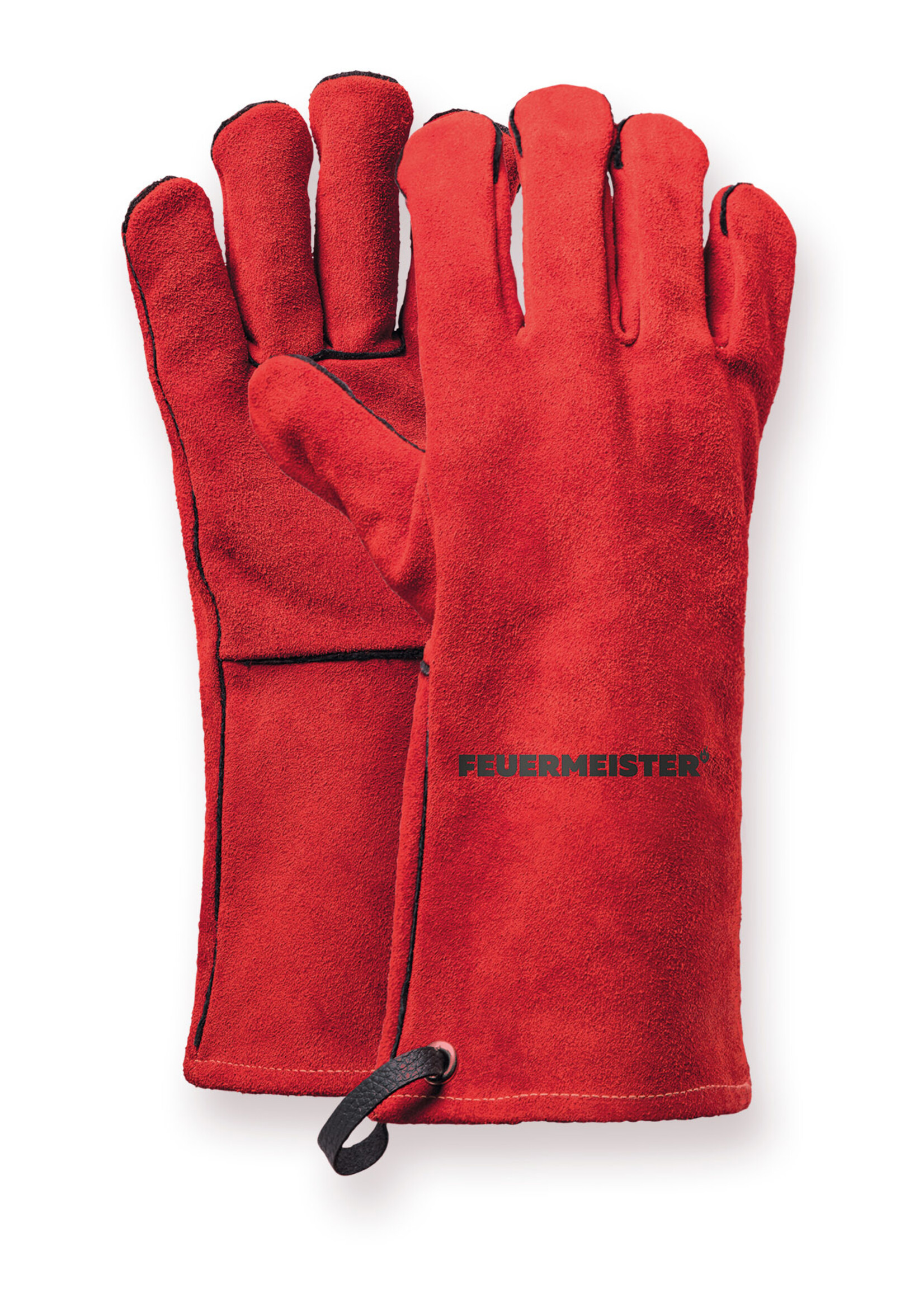 Feuermeister Feuermeister Premium  BBQ Grillhandschoenen Rood