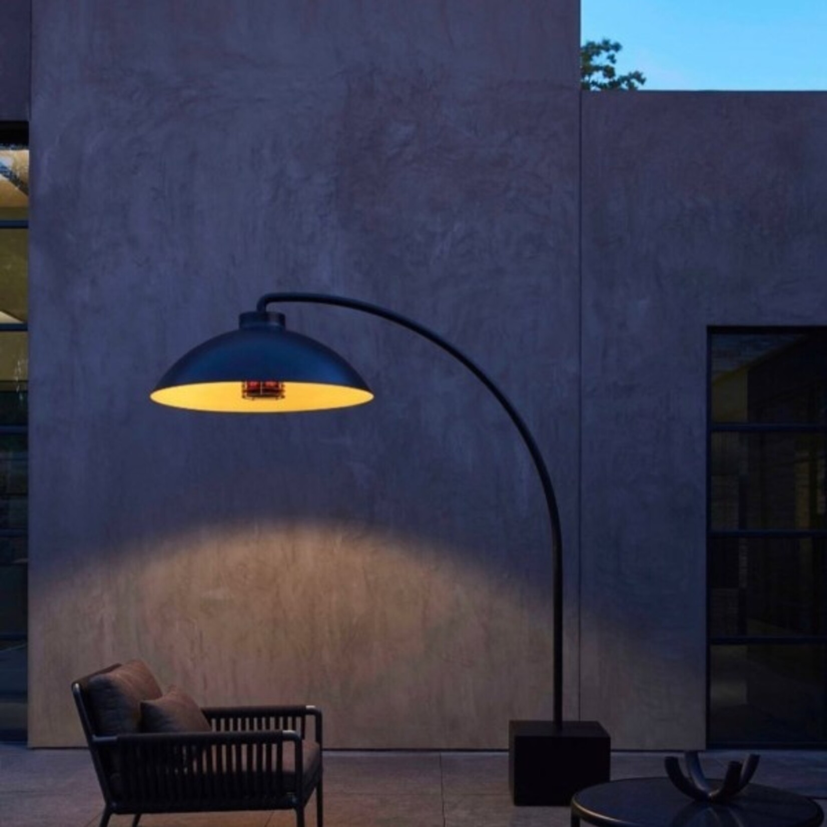 Heatsail dome MIDNIGHT incl. bluetooth en wielen_ showroom model