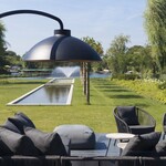 Heatsail dome MIDNIGHT incl. bluetooth en wielen_ showroom model