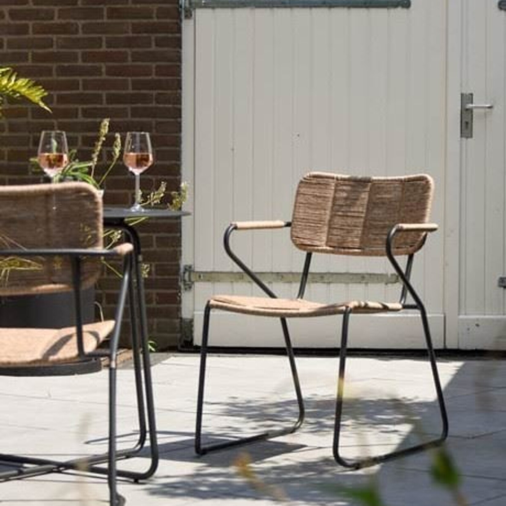 4SO 4SO Swing stacking chair natural - SALE