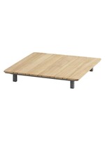 4SO 4SO Legend floating coffee table teak 85 x 85 x 15 cm.