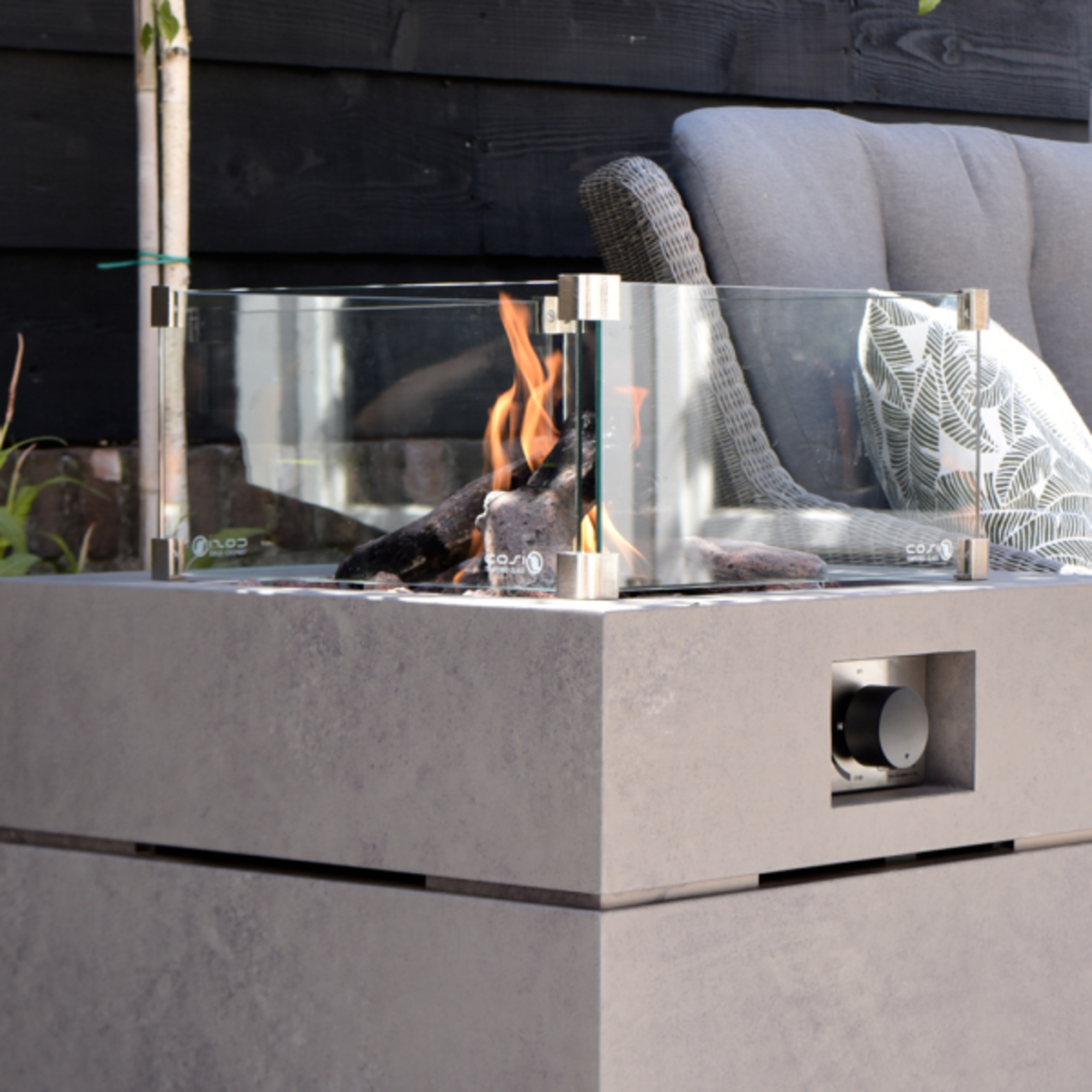 Cosifires Cosi square glass set M