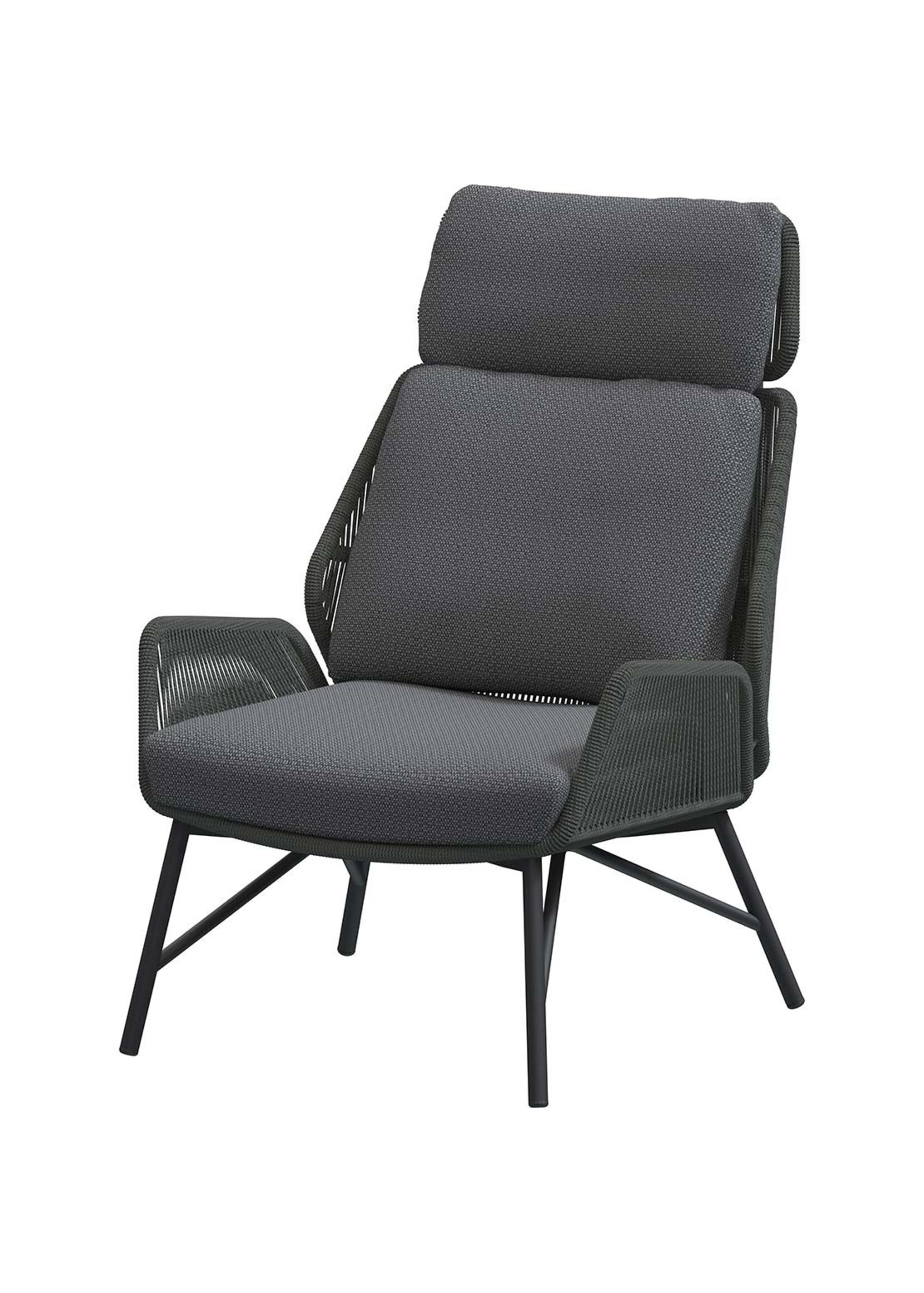 4SO 4SO Carthago living chair platinum with 2 cushions - SALE