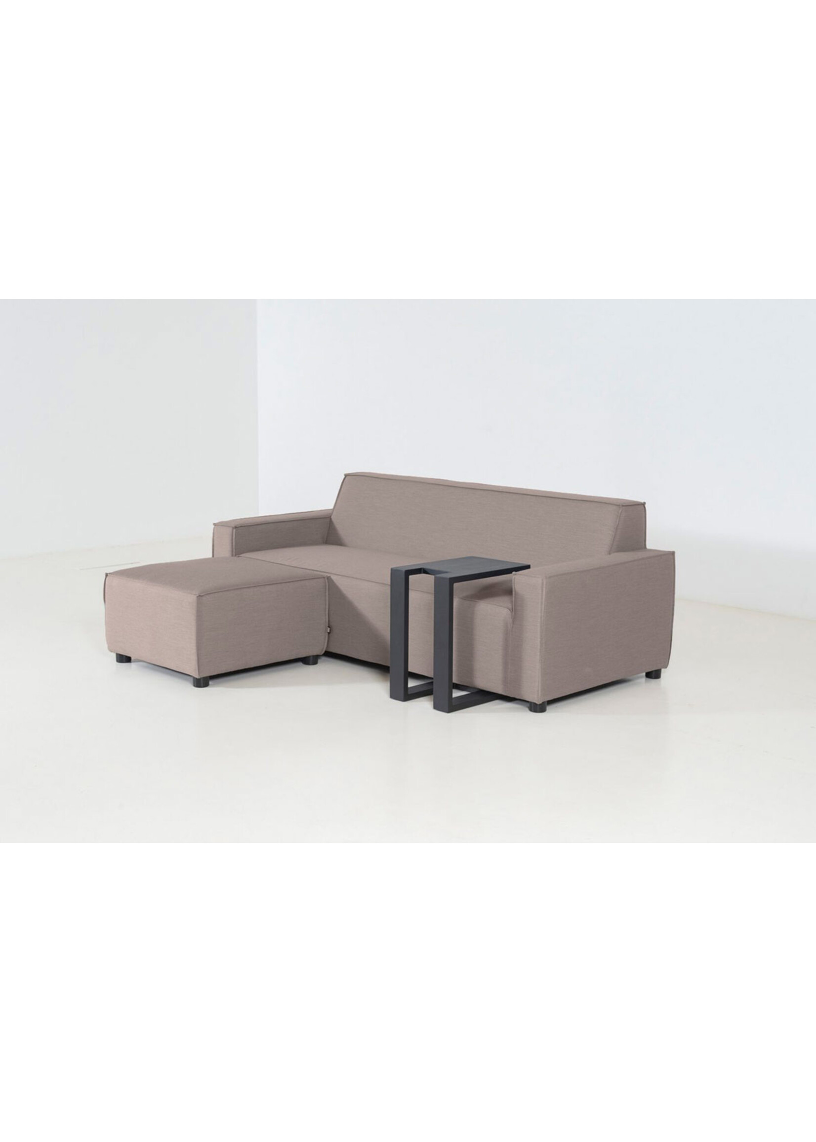 Flow Outdoor Furniture Flow. Club 2,5 zits sofa Taupe Chiné  set incl. voetenbank - SALE