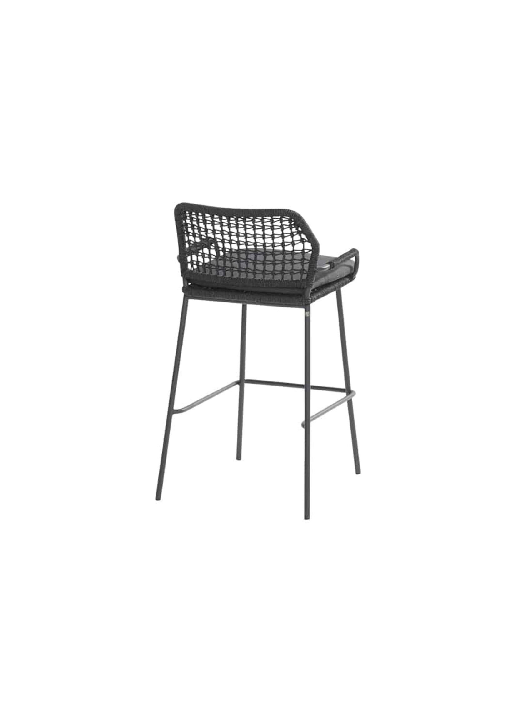 4SO 4SO Barista bar chair  Anthracite  with 2 cushion