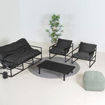 Flow Outdoor Furniture Flow. Loft loungestoel Sooty (zwart)