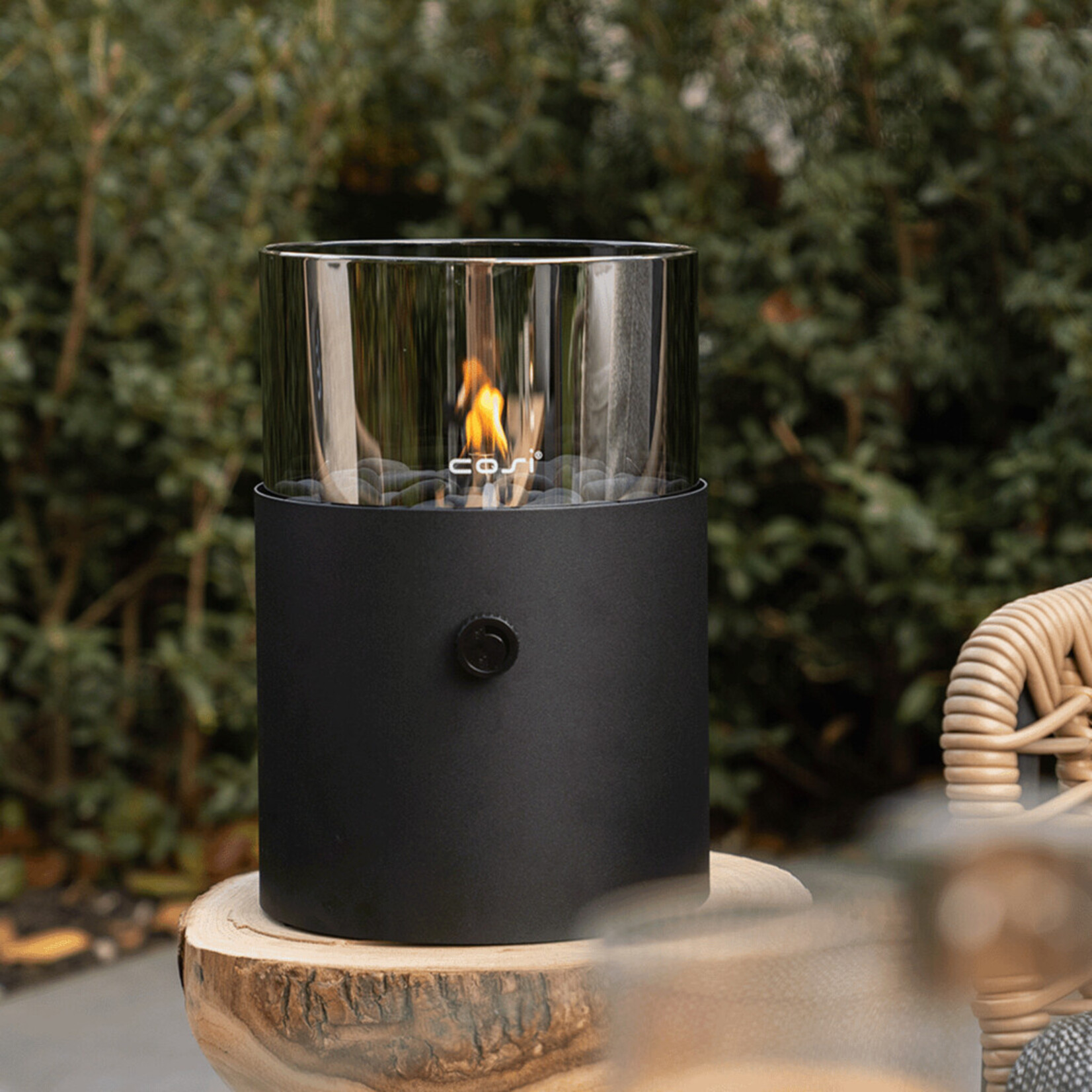 Cosifires Cosiscoop XL  Gaslantaarn - Black SMOKED