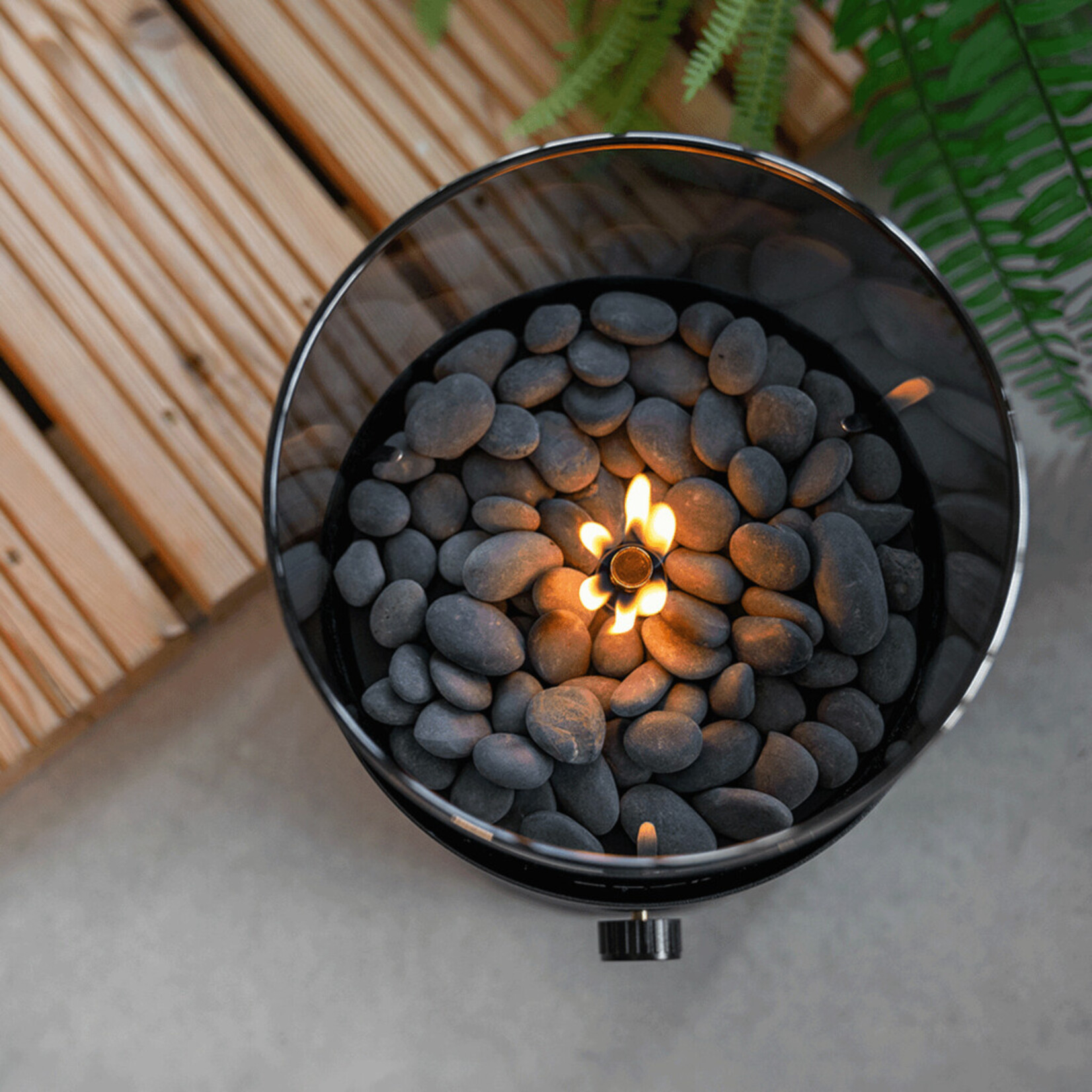 Cosifires Cosiscoop XL  Gaslantaarn - Black SMOKED