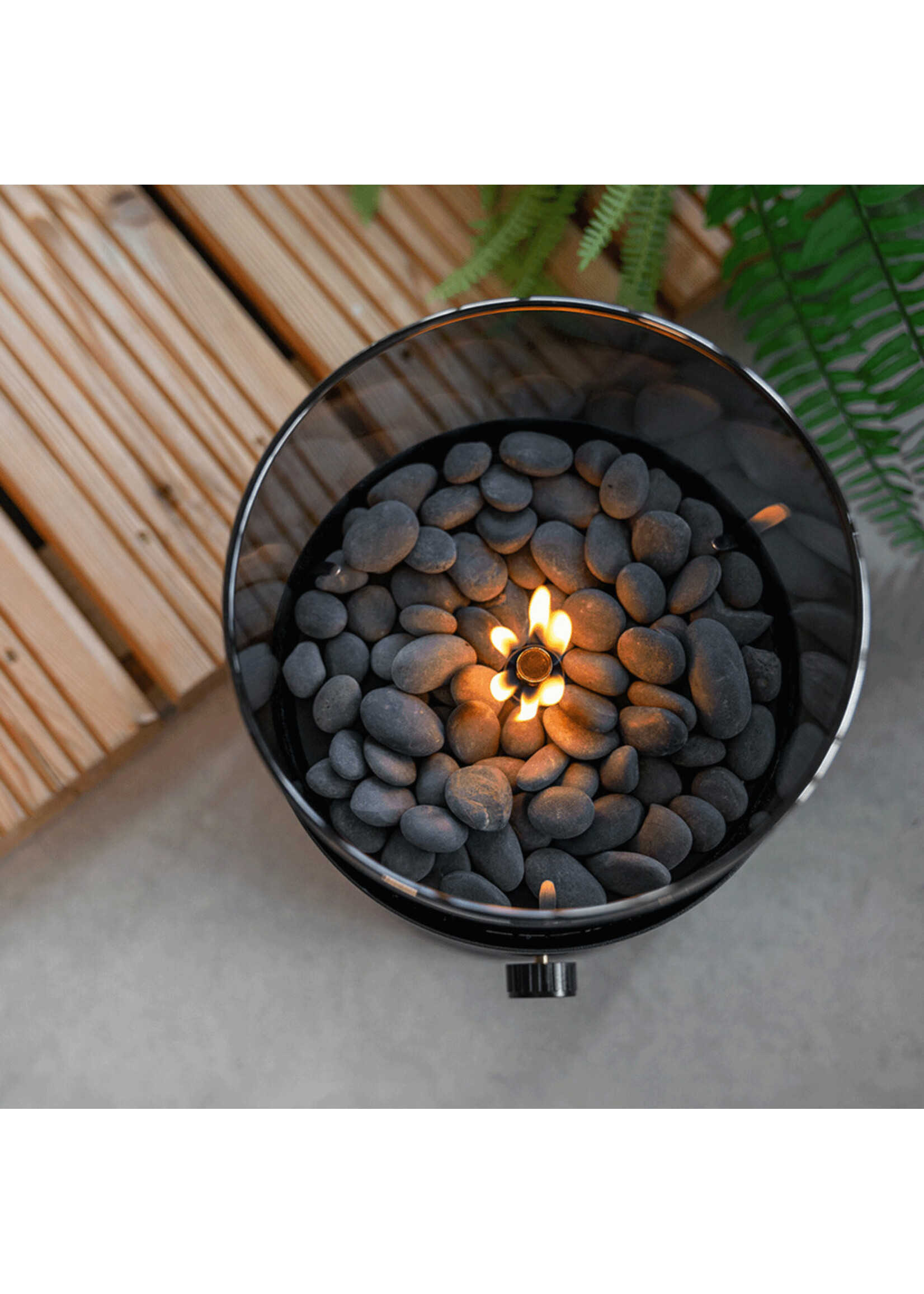 Cosifires Cosiscoop XL  Gaslantaarn - Black SMOKED