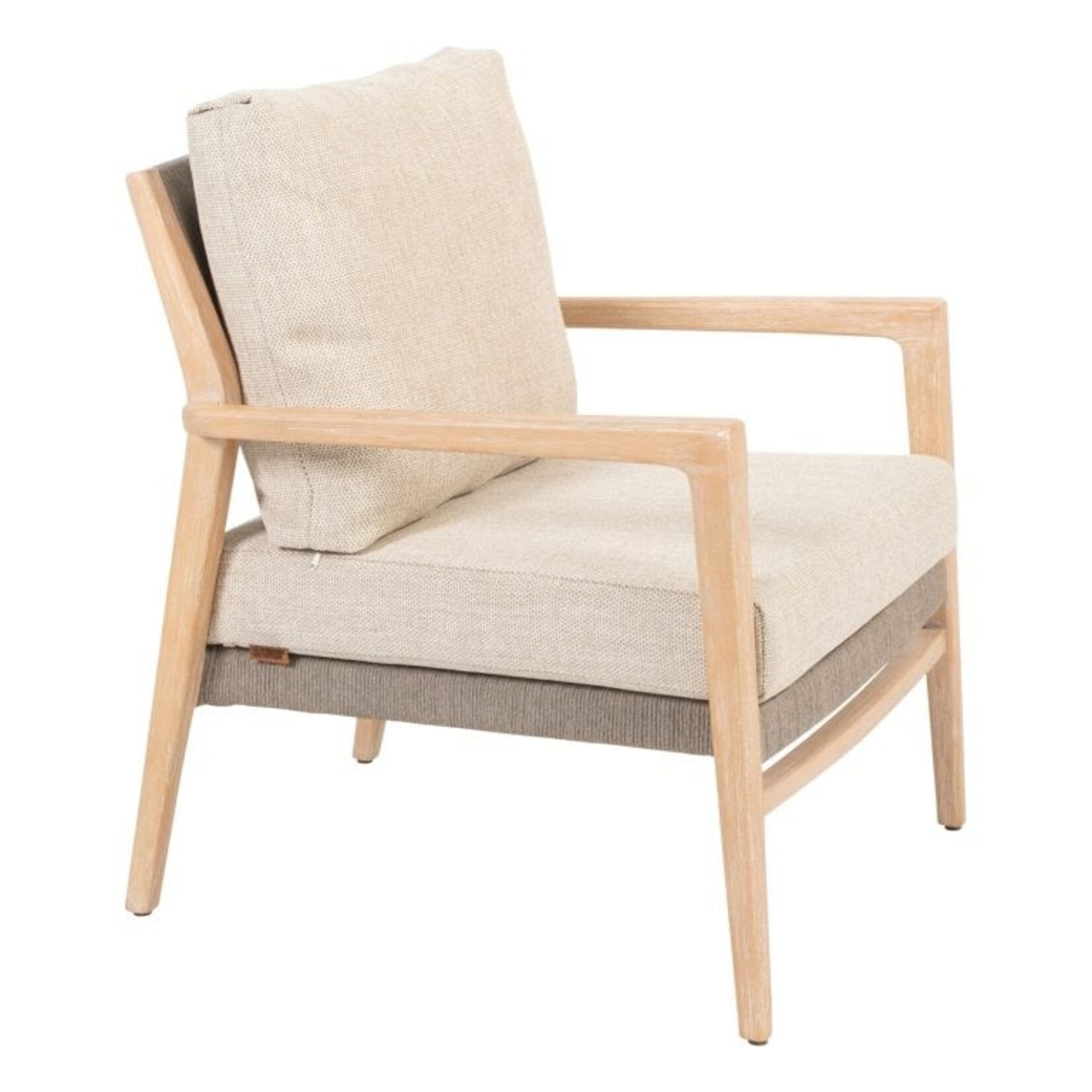 4SO 4SO Low Dining brushed teak set - Noah tafel 300cm + 6x Julia chair