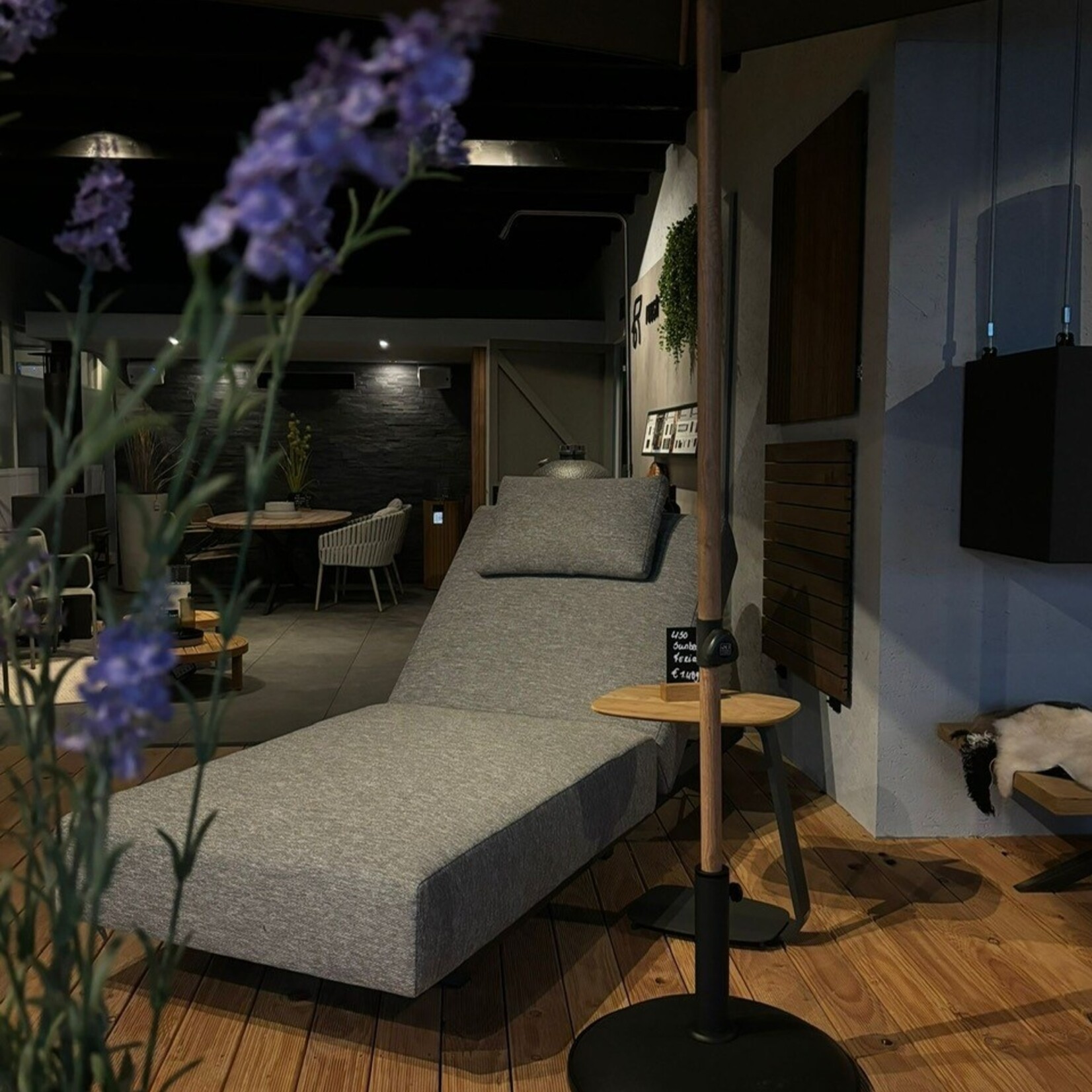 4SO 4SO Ferias sunbed anthracite ash grey