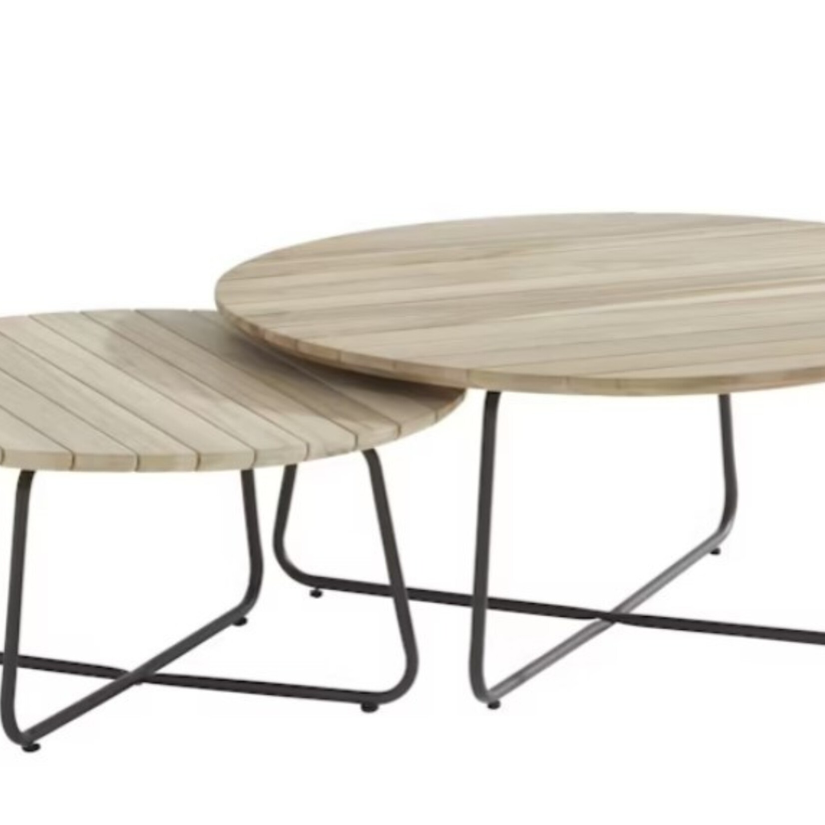 4SO 4SO Axel  coffee table teak round 90 cm (H 40 cm)