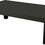 Yoi YOI | Midori coffee table 140x77,5 cm alu Dark grey