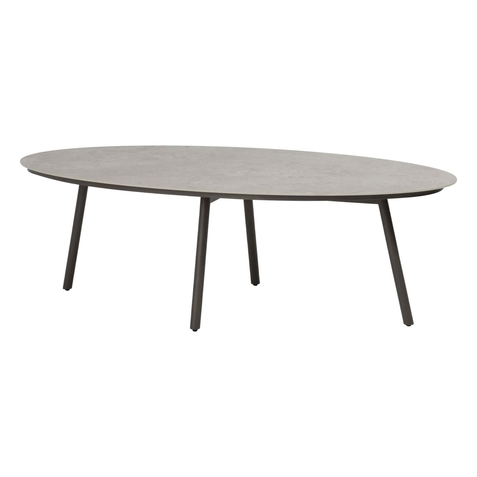 4SO 4SO Salute low dining table Terre/Ceramic ellips  220 X 105 X 69cm