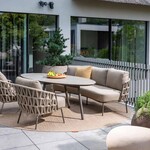 4SO 4SO Salute low dining table Terre/Ceramic ellips  220 X 105 X 69cm