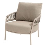 4SO 4SO Calma living chair latte with 2 cushions