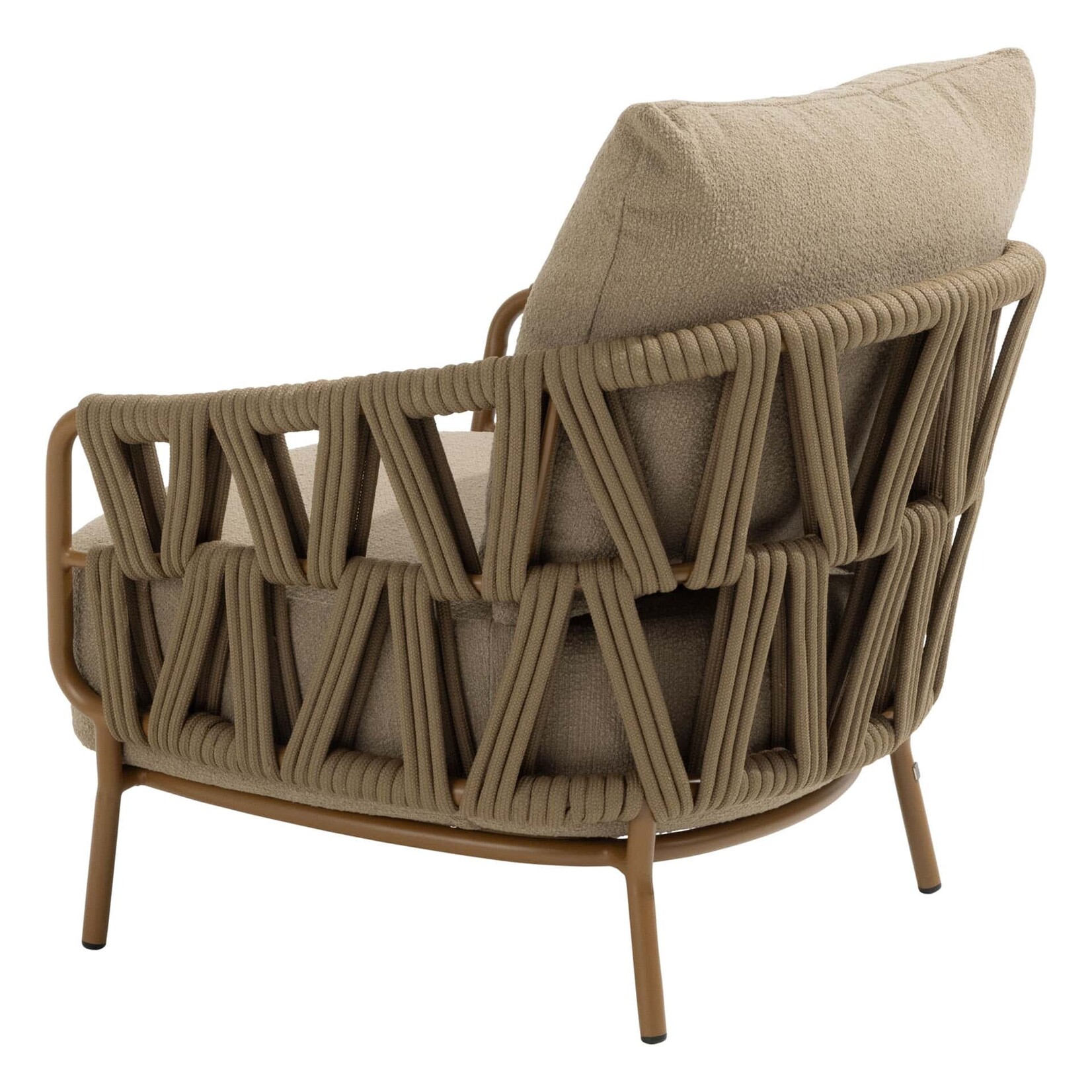 4SO 4SO Biarritz living chair amber with 2 cushions