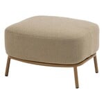 4SO 4SO Biarritz footstool amber with cushion