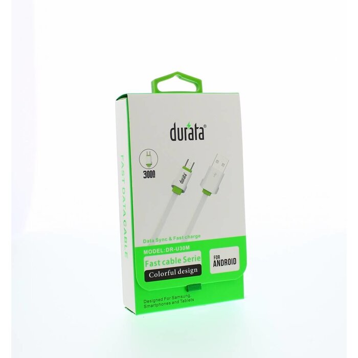 Durata Micro USB kabel 2M